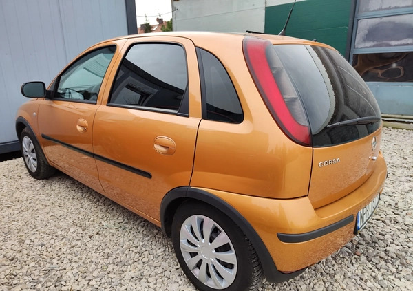 Opel Corsa cena 11900 przebieg: 152000, rok produkcji 2003 z Warszawa małe 154